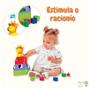 Imagem de Kit Girafa e Tucano Brinquedo Empilhar Didático Bebê Criança