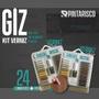 Imagem de Kit Giz 24 Cores + Verniz Para Reparos Em Mdf/madeira