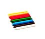 Imagem de Kit giz de cera jumbo 8 cores macio e vibrante escolar