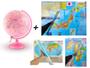 Imagem de Kit Globo Led Pinkzoo Tecnodidattica Mapa Continente