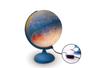 Imagem de KIT Globo Luminoso Day Night LED Base em Azul com Dupla Cartografia com Lupa 75mm