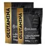 Imagem de Kit: Glutamina 1Kg + Glutamina 500g - 100% Pura Importada - Soldiers Nutrition