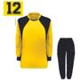 Imagem de Kit Goleiro Futebol Infantil Camisa e Calça com Numero 12 