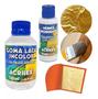 Imagem de Kit Goma Laca Incolor 100ml + Verniz Mordente 60ml Multiuso