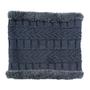 Imagem de Kit Gorro Tamanho Único Cachecol Estilo Gola Proteção Contra Frio Moda Acessórios Inverno Confortável Elegante Unissex