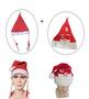 Imagem de Kit Gorros de natal Divertidos p/ Casal feminino masculino