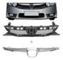 Imagem de Kit Grade Para-choque + Moldura Honda Civic 2009 2010 2011