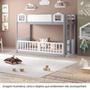 Imagem de Kit Grade RN para Beliche Infantil Garden e Kalmar Casatema - Branco