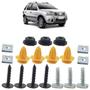 Imagem de Kit Grampo Presilha Moldura Paralama Dianteiro Ecosport 2003 A 2012 18 Peças