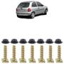 Imagem de Kit Grampo Presilha Moldura Paralama Traseiro Corsa Hatch 1994 A 2002 14 Peças
