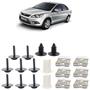 Imagem de Kit Grampo Presilha Parabarro Dianteiro Focus Sedan 2009 A 2013 18 Peças