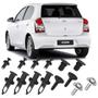 Imagem de Kit Grampos Presilhas Buchas Parafusos Do Parachoque Traseiro Etios Hatch 2012 2013 2014 2015 2016 2017 2018 2019 2020 2021