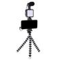 Imagem de Kit Gravação Vlogger Jumpflash 03Lm Microfone, Led, Tripé