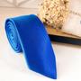 Imagem de Kit gravata mais pulseira para padrinhos de casamento azul royal gravata tecido trabalhado e pulseira madrinha folhada