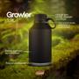 Imagem de Kit Growler e Copo Térmico com Tampa 600ml Light Green Coleman
