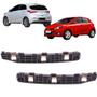 Imagem de Kit Guia Parachoque Dianteiro e Traseiro Hyundai HB20 Hatch 2013 14 15 16 17 18 2019