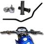 Imagem de Kit Guidão Falcon 2000/2007 Com Pesinho Pcx Manopla Pcx Peça Aço Motocicletas Serve Na Bros Todos Os Anos