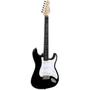 Imagem de Kit Guitarra Elétrica Stratocaster Giannini G100 BK/WH Preto Gx01