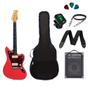 Imagem de Kit Guitarra Tagima Tw61 Woodstock Fiesta Red Amplificador