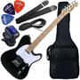 Imagem de Kit Guitarra Waldman GTE-100 Telecaster Preto Gx01