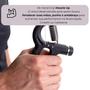 Imagem de Kit Hand Grip Fortalecedor de Mão Dedo Punho Antebraço Ajustável Profissional Fisioterapia