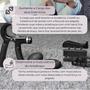 Imagem de Kit Hand Grip Fortalecedor de Mão Dedo Punho Antebraço Ajustável Profissional Fisioterapia