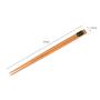 Imagem de Kit Hashi Com 10 Pares Bambu Natural 23cm - Wp Connect