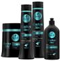 Imagem de Kit Haskell Cachos Sim 4 Produtos 500ml/g - Leave In 500ml