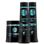 Imagem de Kit Haskell Cachos Sim Shampoo, Cond. E Máscara (500Ml/G)