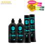 Imagem de Kit Haskell Cachos Sim Shampoo/condicionador 500ml + 2 Leave In 500ml (Ganhe 1 Mini Cronograma)