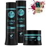 Imagem de Kit Haskell Cachos Sim Shampoo Condicionador Mascara 300g
