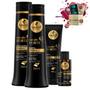 Imagem de Kit Haskell Cavalo Forte Sh Cond 500ml Leave Complexo