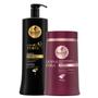 Imagem de Kit Haskell Cavalo Forte Shampoo 1L + Máscara Quina 900g
