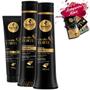 Imagem de Kit Haskell Cavalo Forte Shampoo Cond 500ml Leave-in