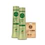 Imagem de Kit Haskell Jaborandi Shampoo E Cond 500ml + Dose Mandioca