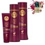 Imagem de Kit Haskell Liso Com Força Sh Cond 300ml Finalizador 150ml