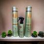 Imagem de Kit Haskell Matcha  Shampoo + Cond + Fluido 500 ml 3 Itens Completo