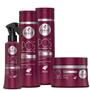 Imagem de Kit Haskell Pos Progressiva Sh Cond Mascara 300g + Leave