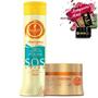 Imagem de Kit Haskell S.O.S Verao Shampoo E Mascara Girassol 300