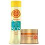 Imagem de Kit Haskell S.O.S Verao Shampoo E Mascara Girassol 300