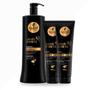 Imagem de Kit Haskell Shampoo Cavalo Forte 1 Litro + 2 Leave In Cavalo