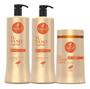 Imagem de Kit Haskell Tutano Shampoo 1 Litro 1 Condicionador 1 Litro 1 Mascara 900ML