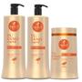 Imagem de Kit Haskell Tutano Vegetal  Shampoo e Condicionador 1 Litro +  Máscara 900G