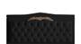 Imagem de Kit Helena Cabeceira De Cama Painel e Calçadeira Baú Queen 160 Cm Suede Preto Eli Móveis e Decoração