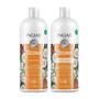 Imagem de Kit Hidratação Completa Coconut Inoar Shampoo e Condicionador Litro + Mega Dose + Máscara de Tratamento + Óleo de Coco