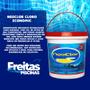 Imagem de Kit HIDROAZUL Barrilha 2kg sulfato 2kg Pastilha Tricloro 200g NEOCLOR Economic Cloro 10kg