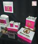 Imagem de Kit Higiene bebê Mdf 10 peças - ROSA PINK COM BOLINHAS DE URSINHA