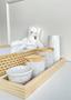 Imagem de Kit Higiene Bebê Moderno Porcelana Poá Pinus Banho Cuidados K066
