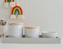 Imagem de Kit Higiene Bebê Porcelana K043 Bandeja Colorida Menino Menina Maternidade