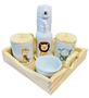 Imagem de Kit Higiene Bebê Porcelana Safari com Garrafa Térmica
